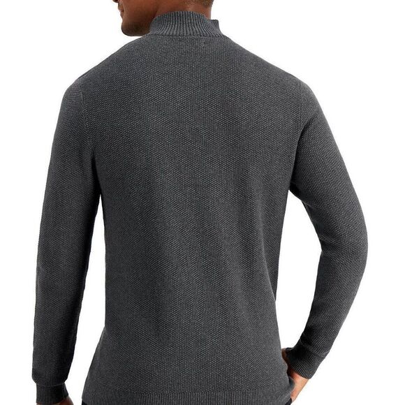 Alfani Men's Quarter-Zip Sweater - Picture 3 of 5